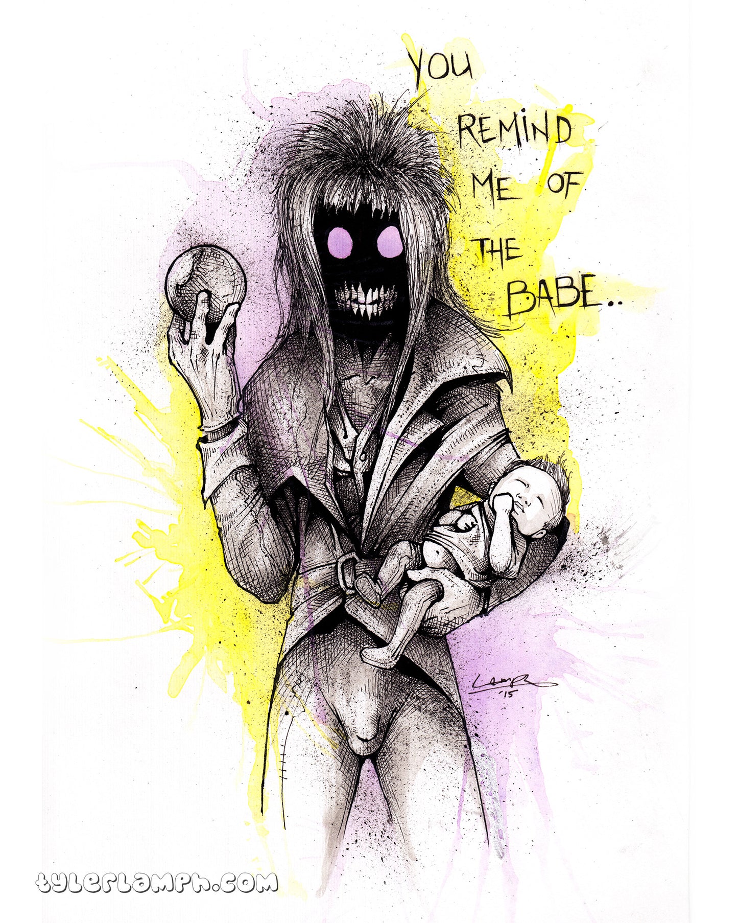 The Goblin King - 16"x20"