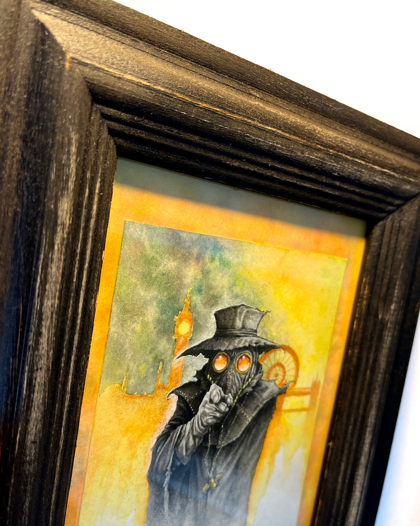 Uncle Plague - Framed Original Artwork