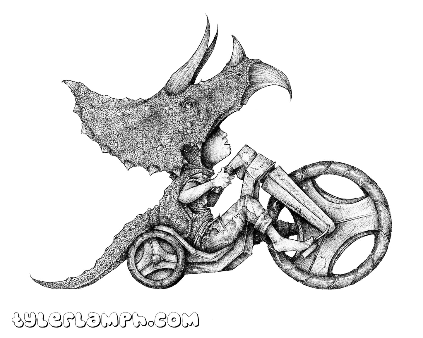 Do You Like My Trike? - 16"x20"