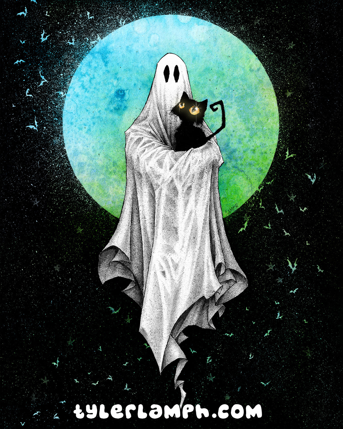 Purranormal Activity (Blue Edition) - 16"x20"