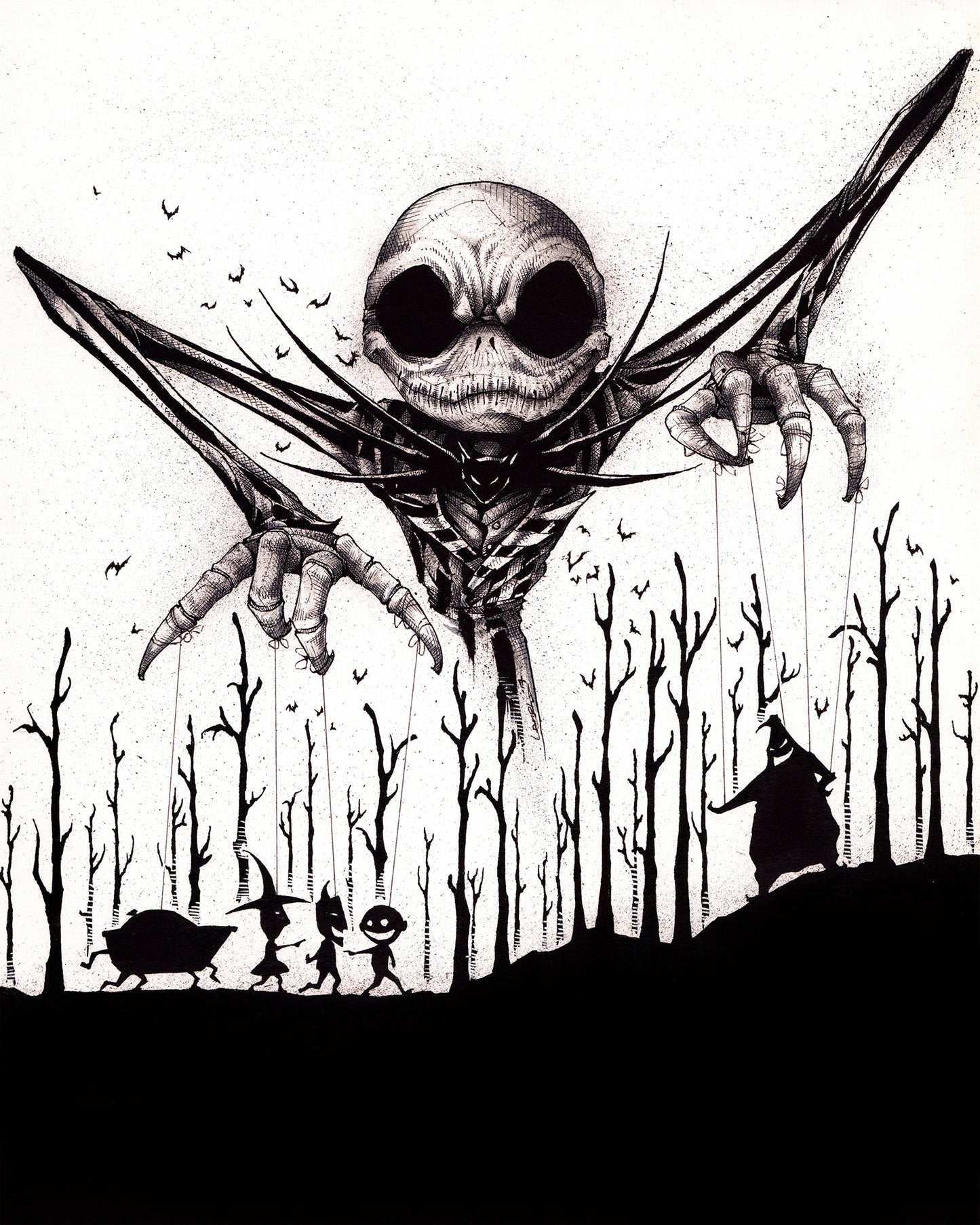 The Bone Daddy - 16"x20"