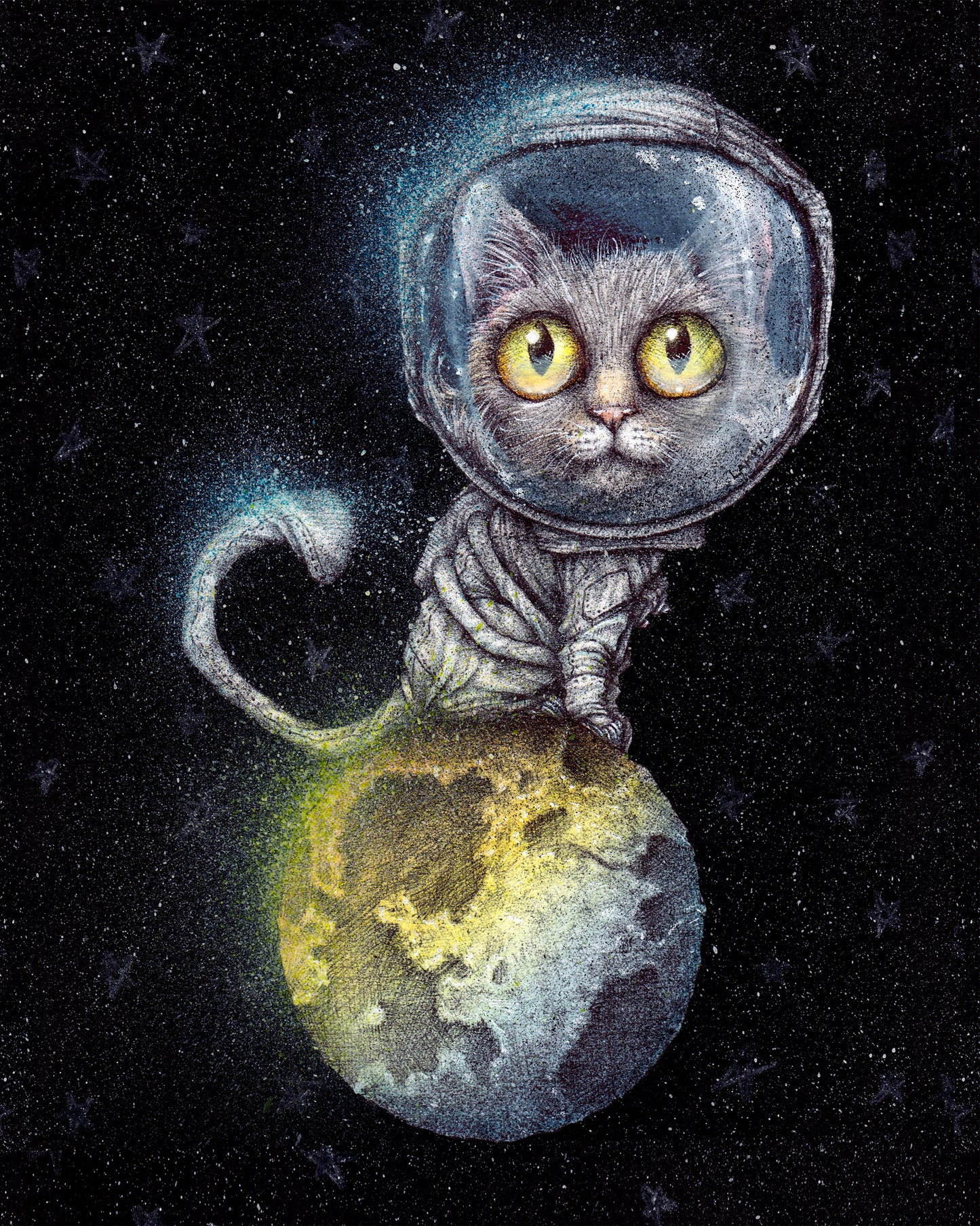 Out Of This World Pussy - 16"x20"