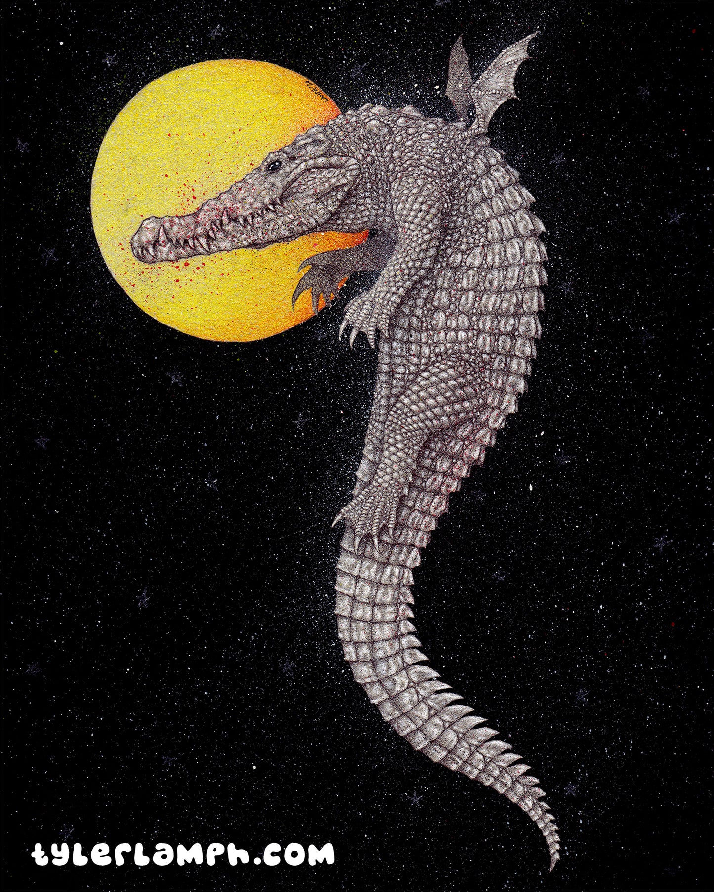 Croctober - 16"x20"