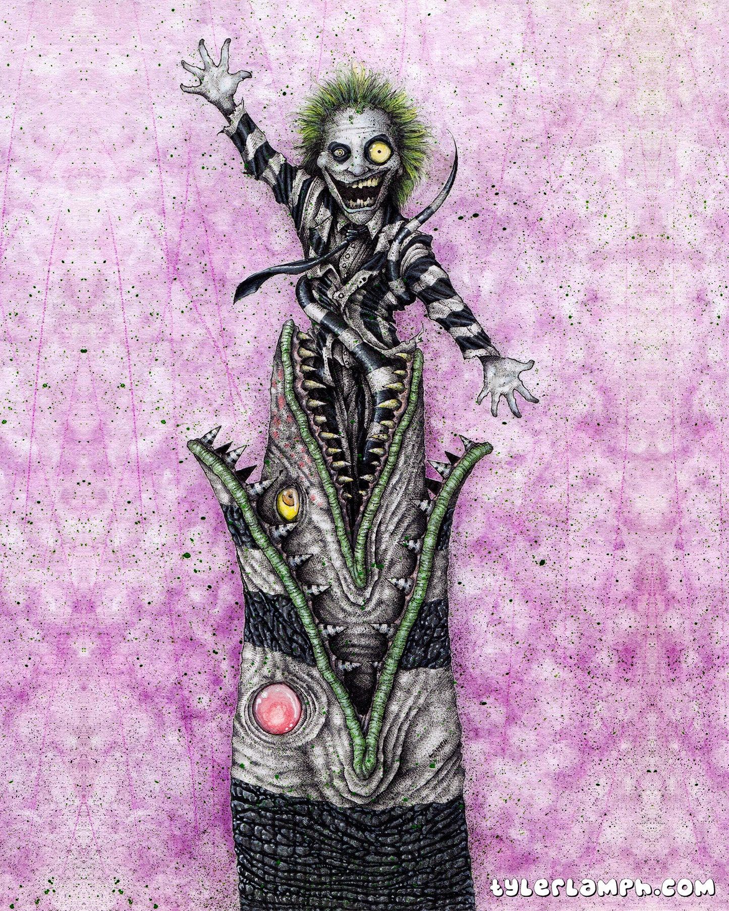 Beetlejuice! Beetlejuice! Beetlejuice! - 16"x20"