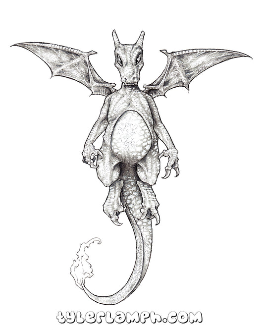 Charizard/Charmander Bundle - Original Artwork
