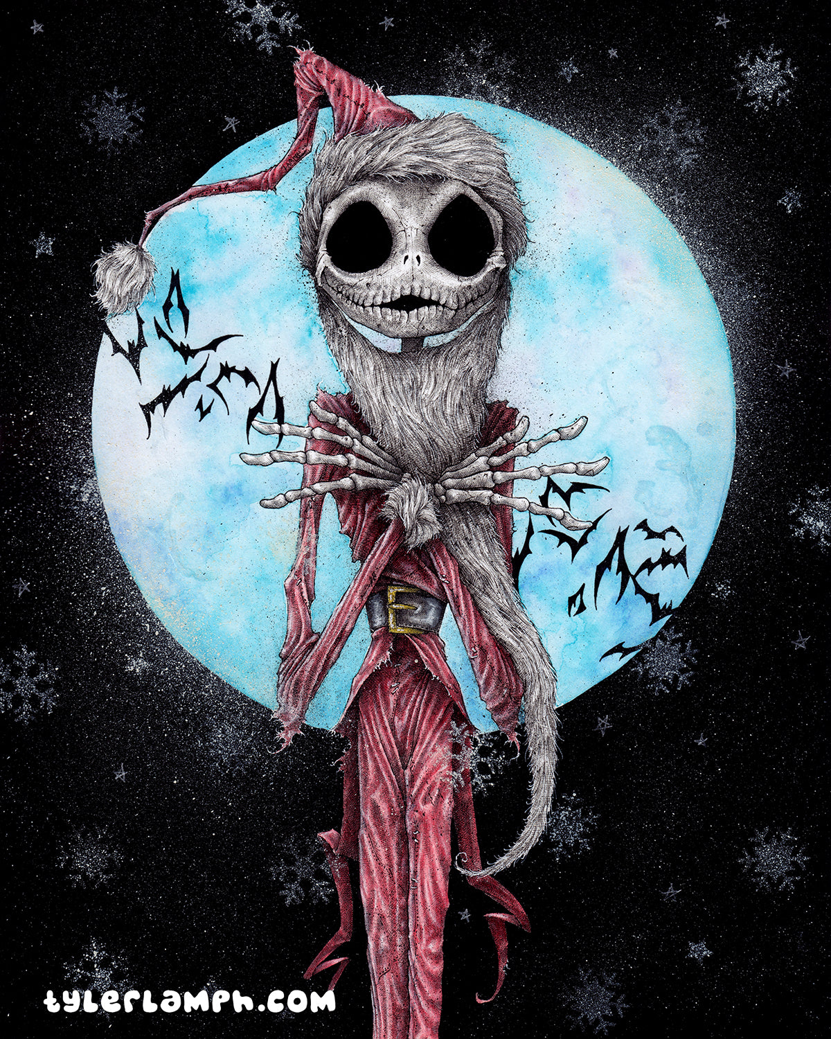 The Sandy Claws - 16"x20"