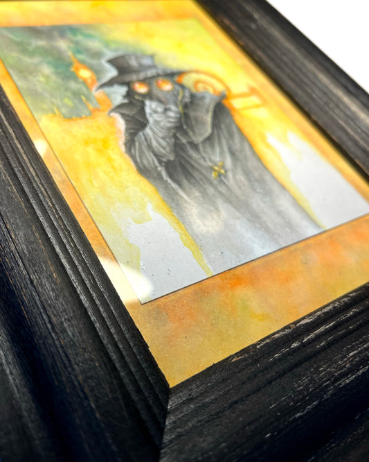 Uncle Plague - Framed Original Artwork