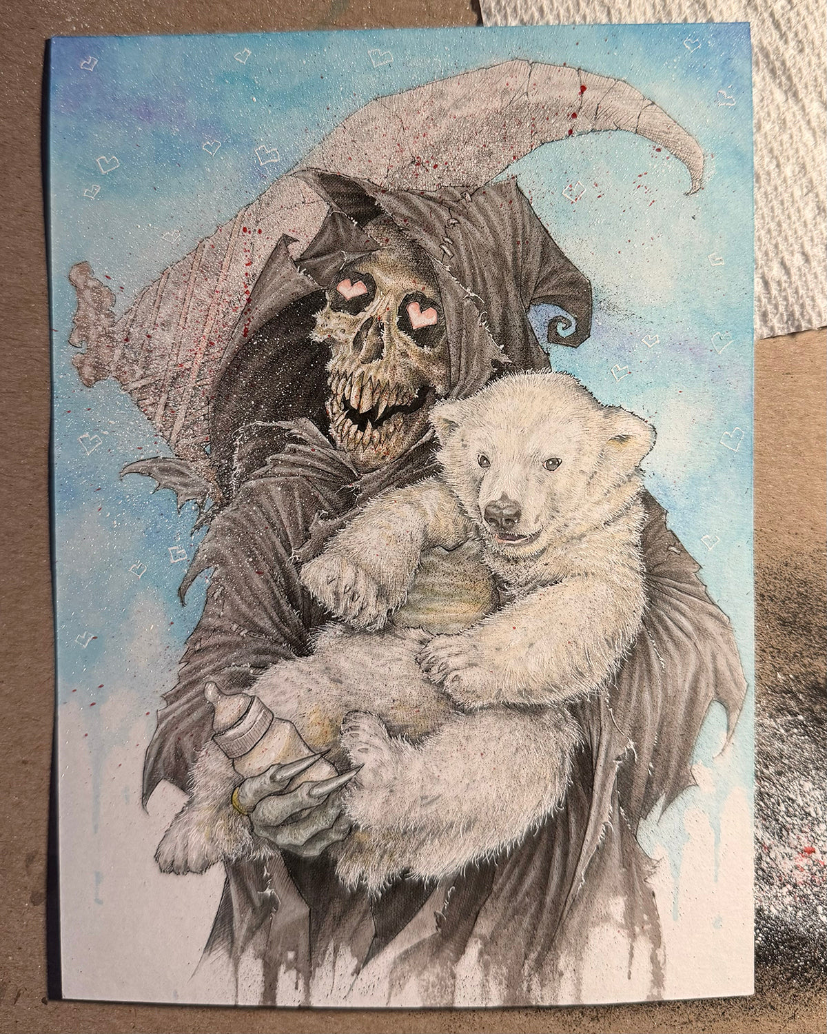 When Hell Freezes Over (Polar Bear Version) - Original Artwork