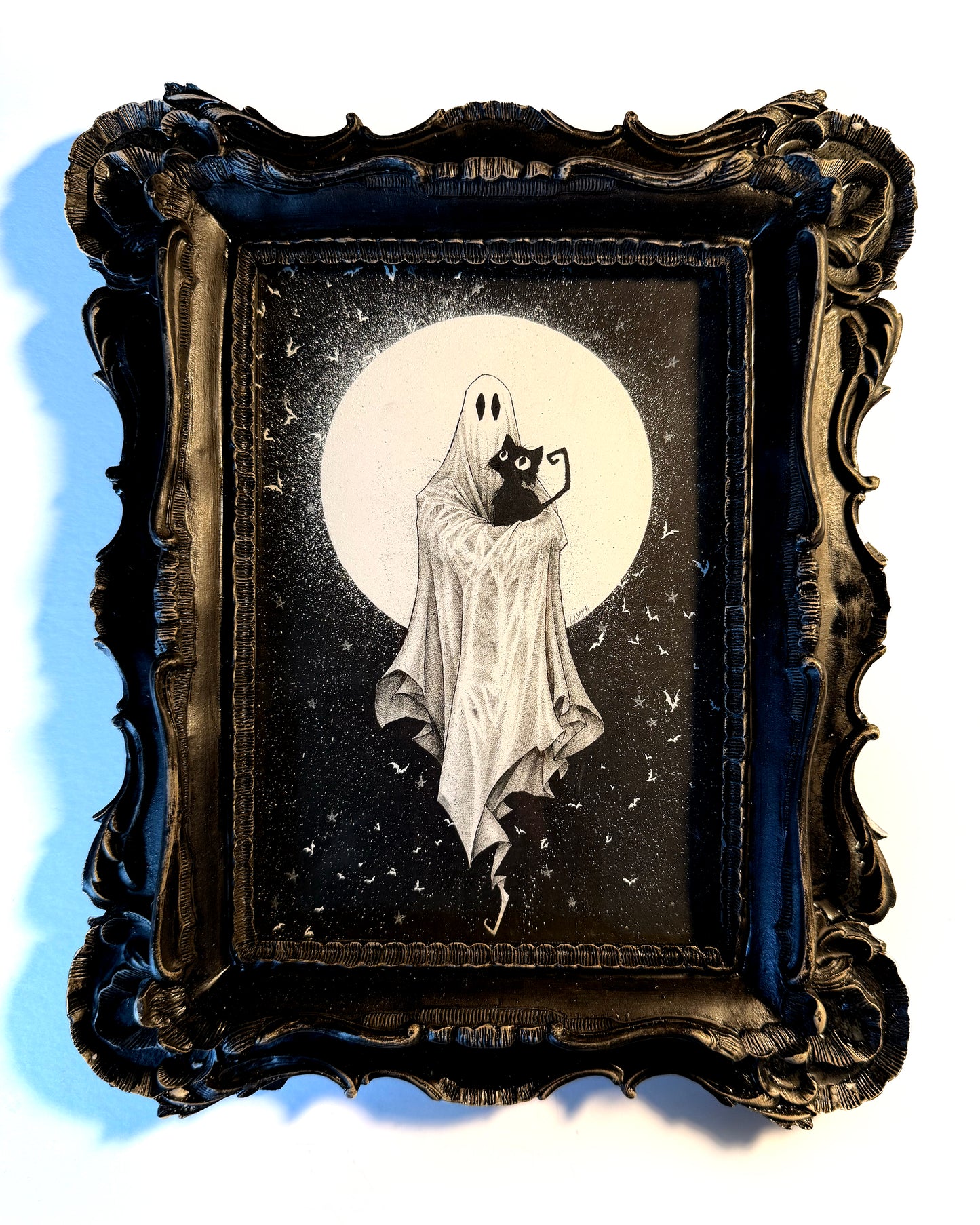 Purranormal Activity - Framed Original Artwork