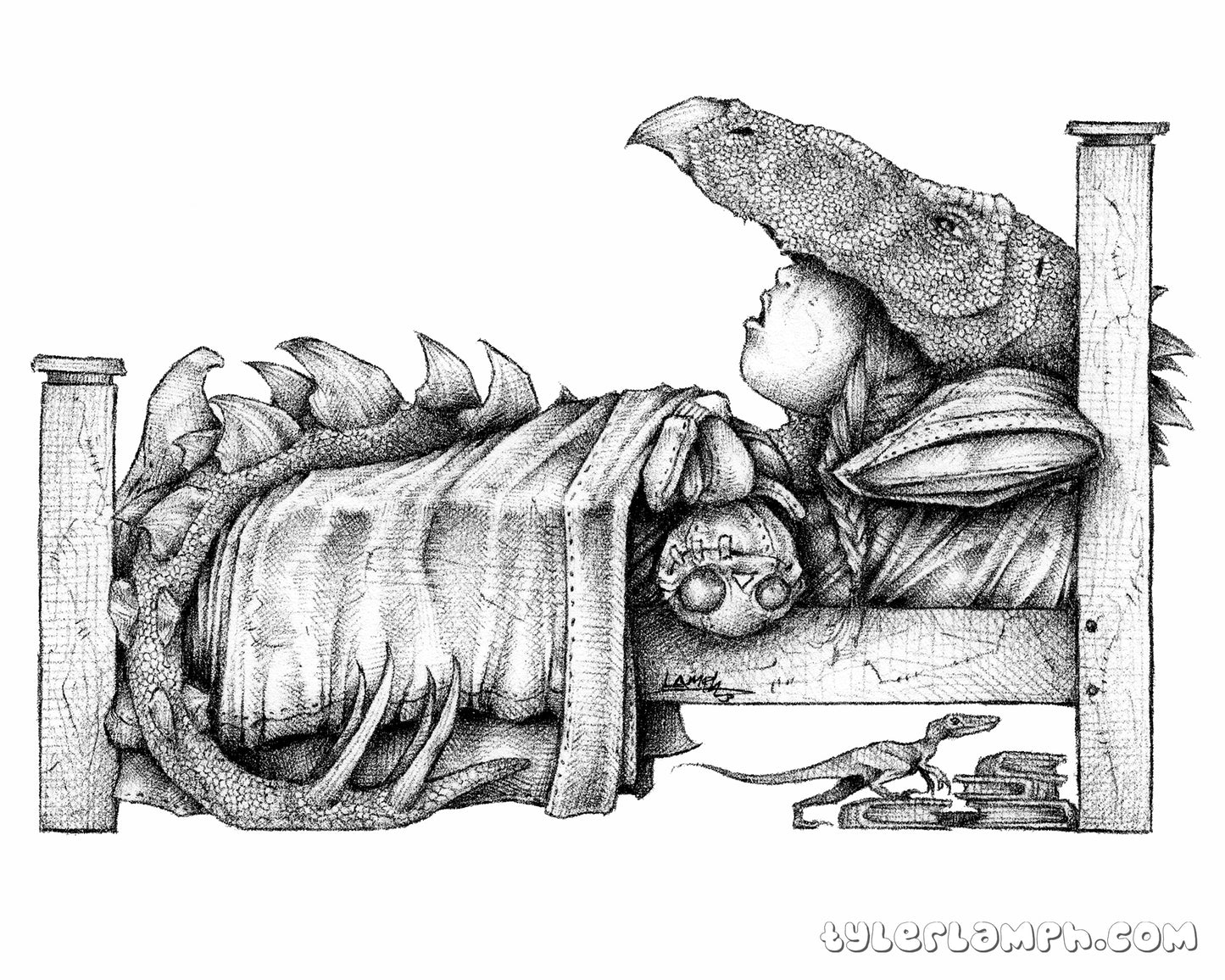 The StegoSNOREus - 16"x20"