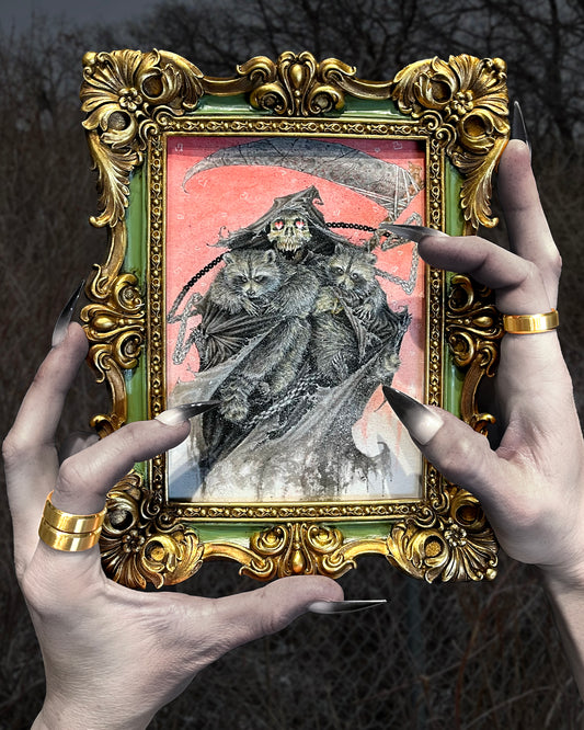 Another Man's Trash - Framed Original Artwork