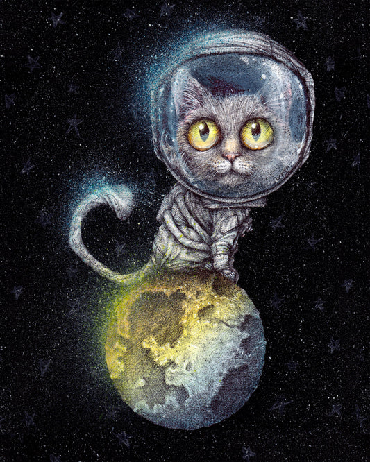 Out Of This World Pussy - 11"x14"