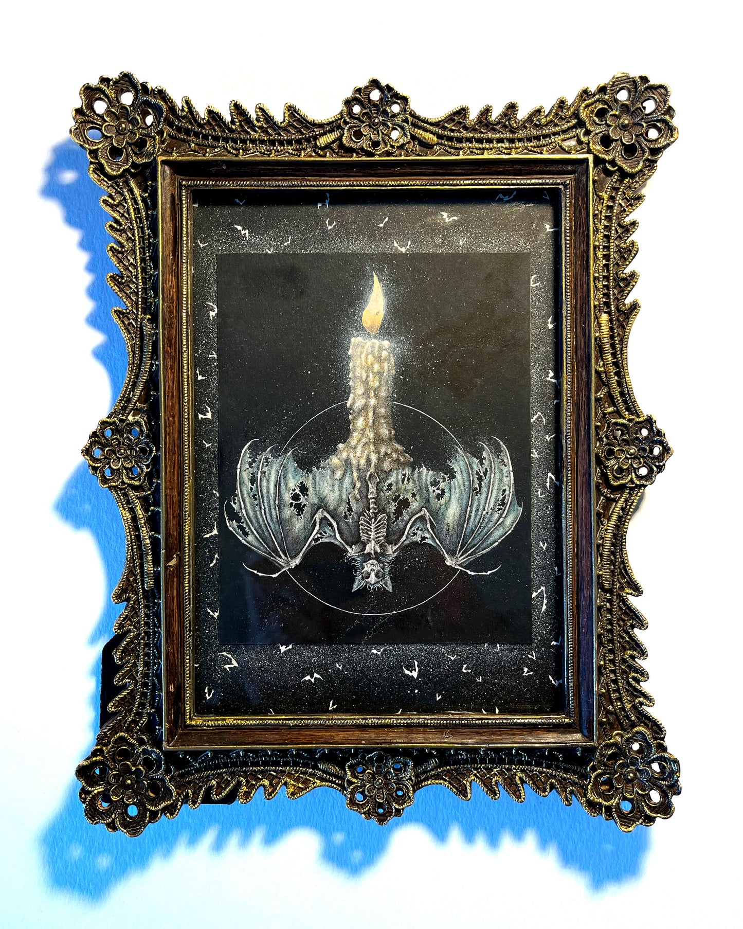 Beneath The Flame - Framed Original Artwork