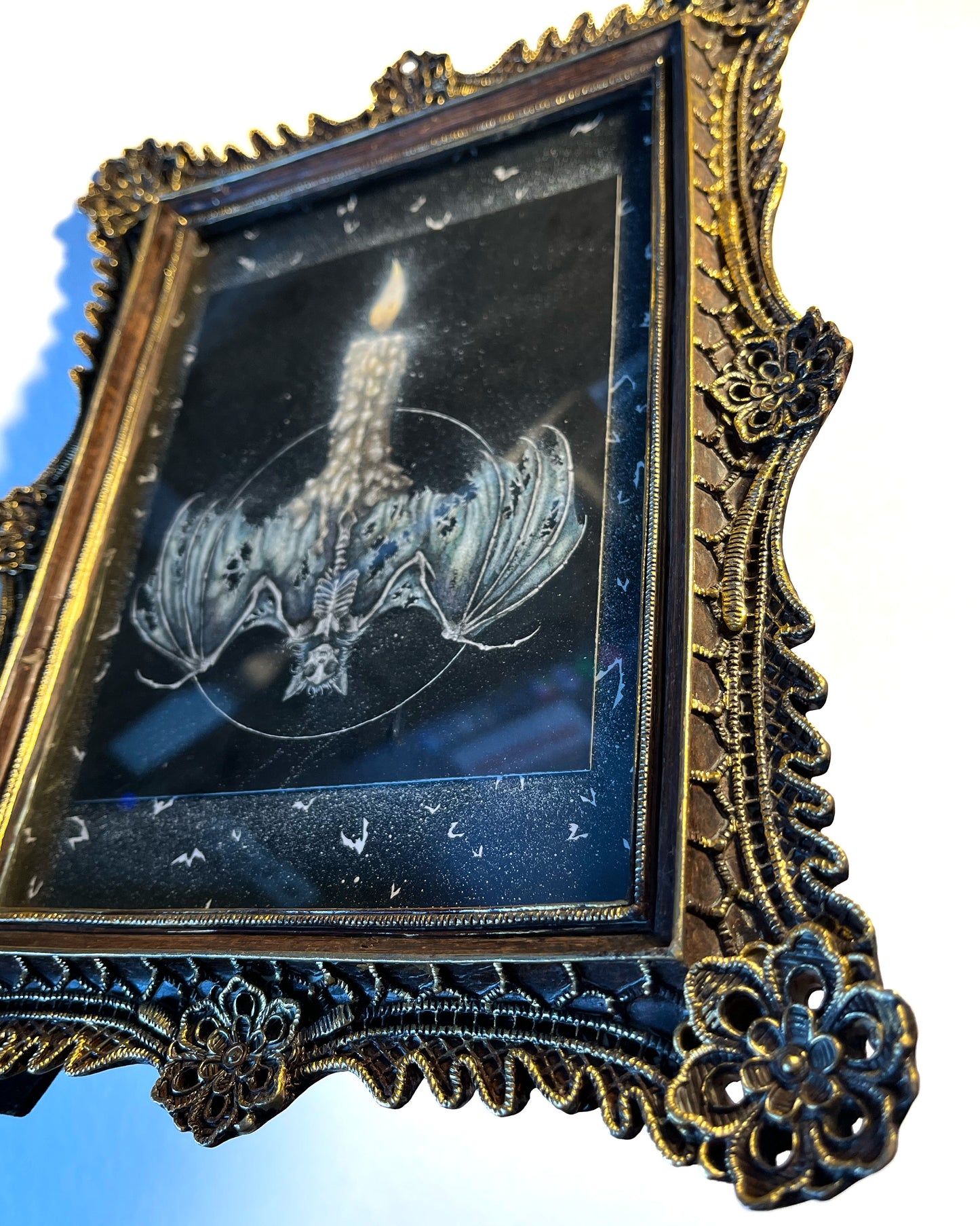 Beneath The Flame - Framed Original Artwork