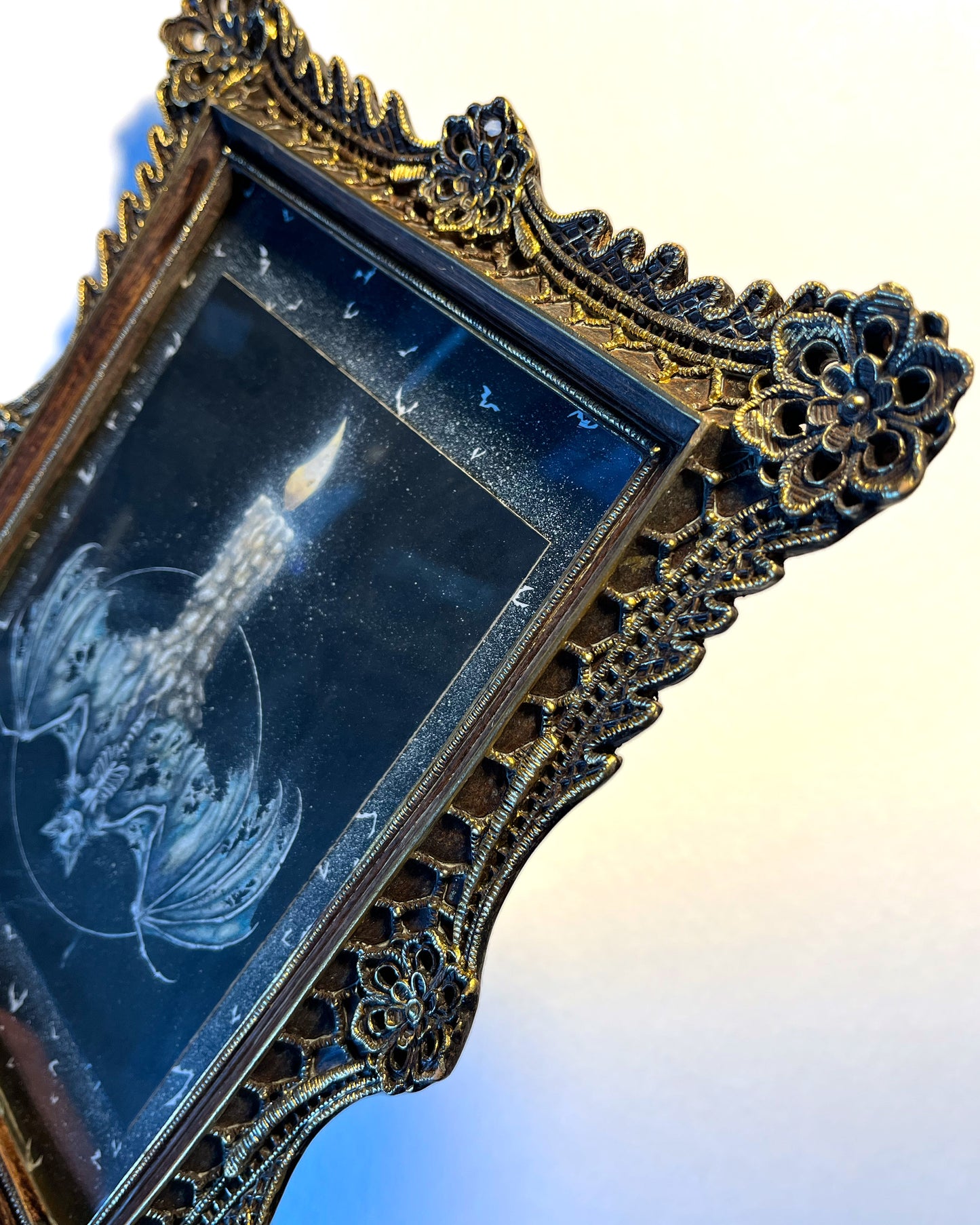 Beneath The Flame - Framed Original Artwork