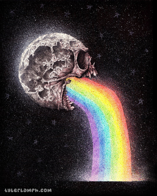 Nocturnal Rainbows - 8"x10"