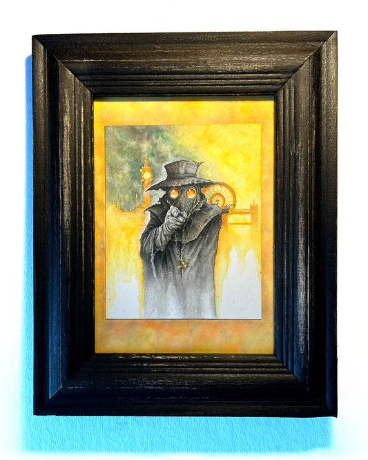 Uncle Plague - Framed Original Artwork