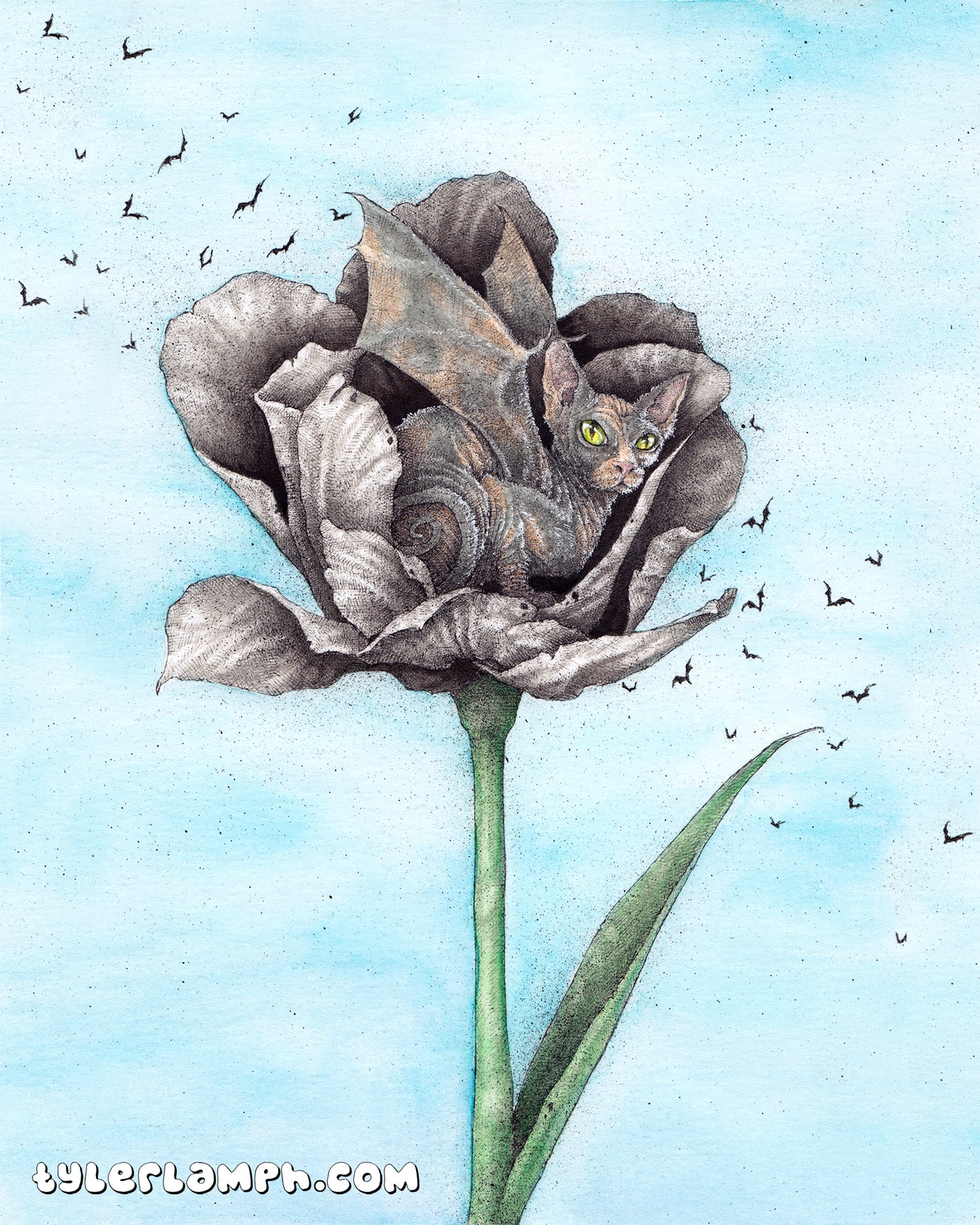 The Tulip Princess - Original Artwork