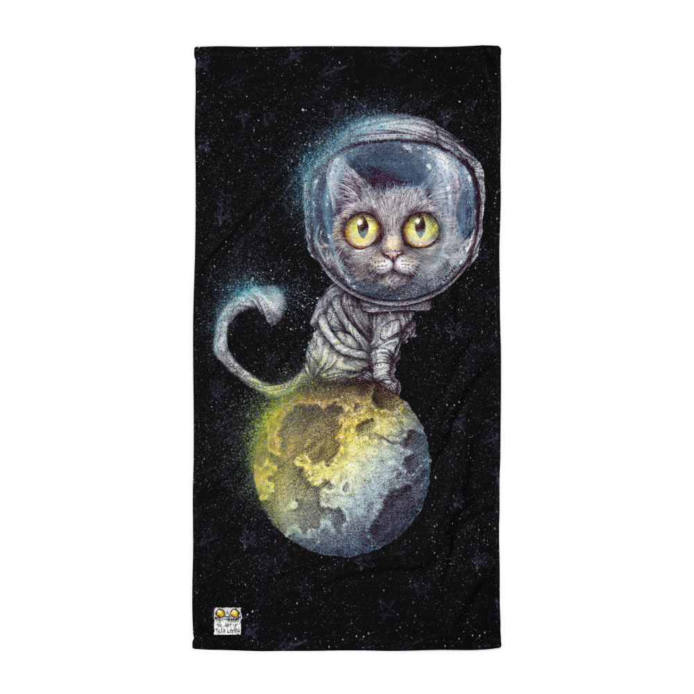 Out Of This World Pussy Beach Towel